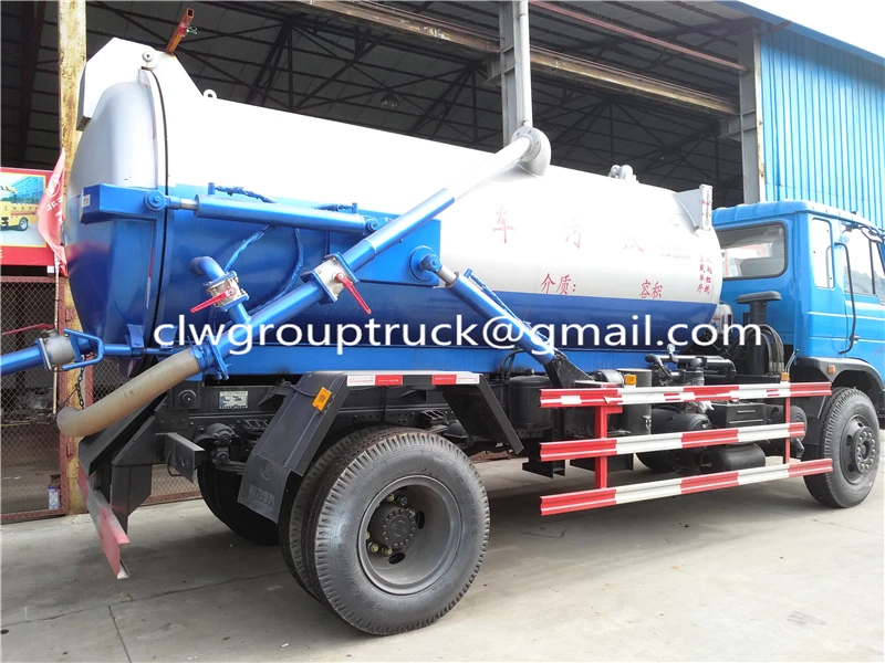 Fecal septic vacuum truck tanks for sale