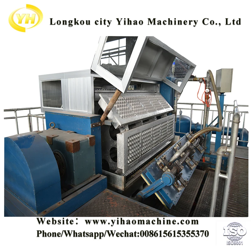 2016 used lychee pulp tissue paper making machine longkou Yihao machine paper tray egg machine TA32-4X3 (3880)
