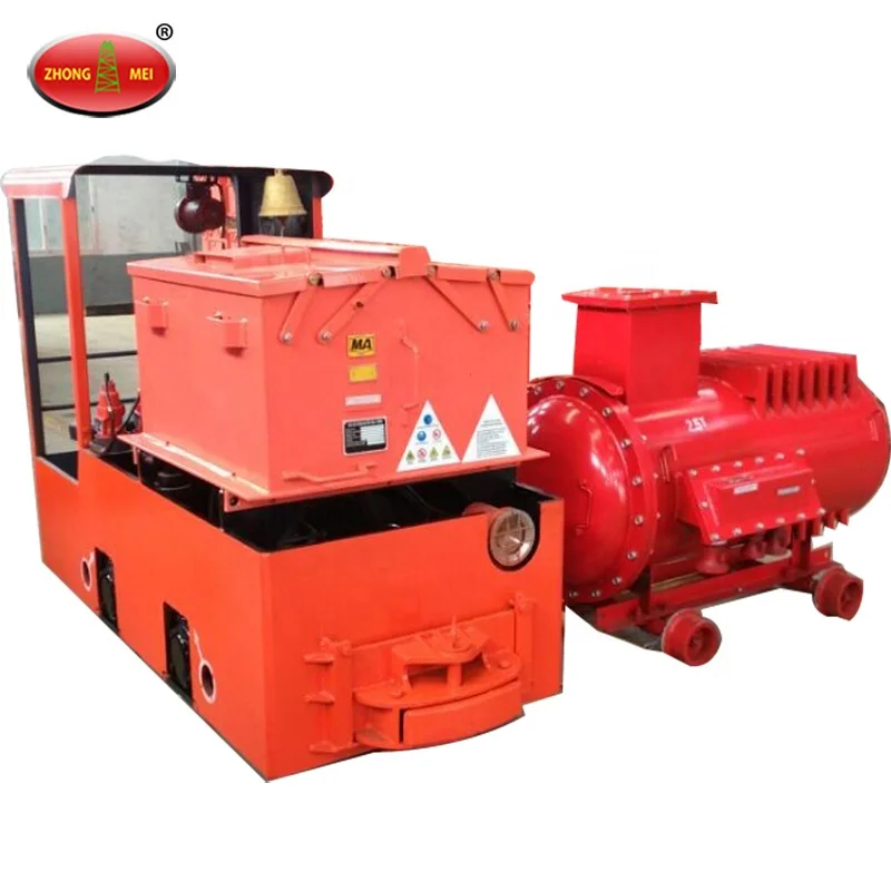 Локомотив CAY12 на батарейках для подземных работ