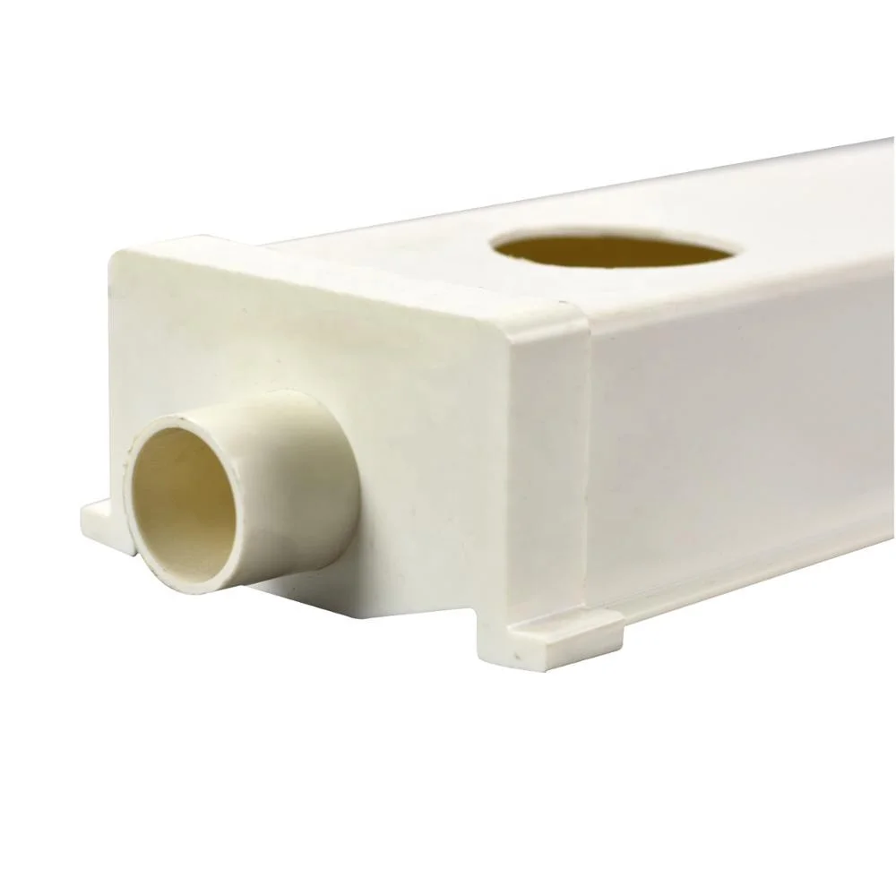 PVC Agricultural Hydroponic Planting Pipe With End Cap For Irrigation System