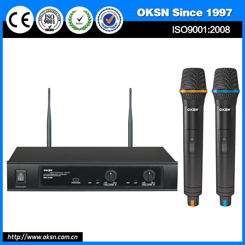 Новое SN-442 pro беспроводной микрофон сделано в китае