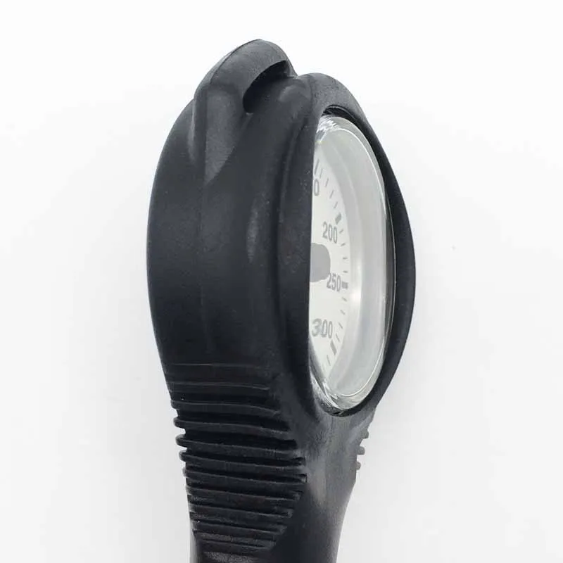 Single diving pressure gauge with 80cm high pressure hose