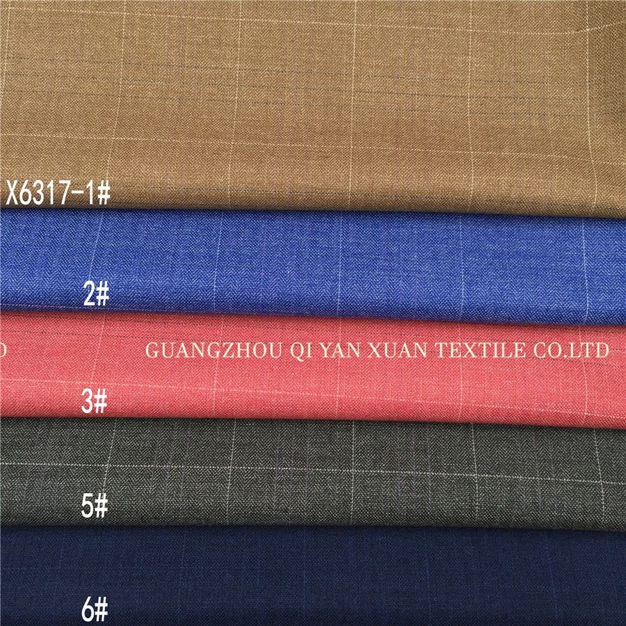 Полиэстер, вискоза, смесь спандекса, клетчатый дизайн, текстурированный мужской костюм, Блейзер, ткань и детская одежда