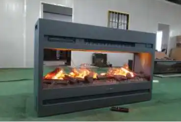 1000mm length or customized size   3D water vapor electric fireplace  with heat function