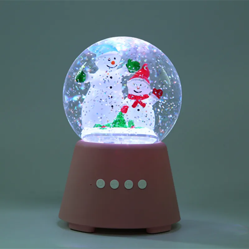 Рождественский подарок 2018 волшебный хрустальный цветной шар с синими зубьями