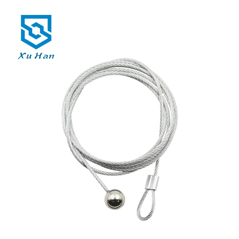 
Factory direct sale, hot sell high quality 2mm Stainless Steel Wire Picture Hanging Kit with Ball terminal 
