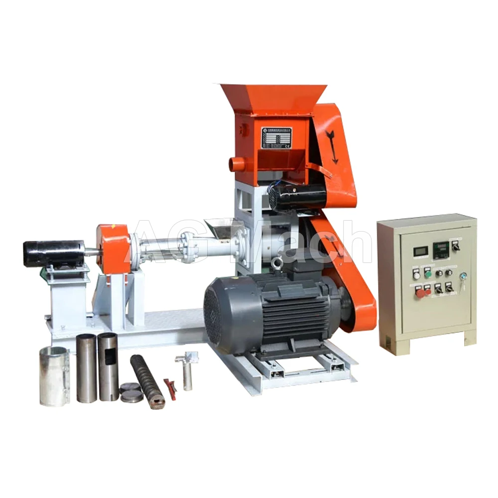 New design trout fish fodder processing plant project manufacturing