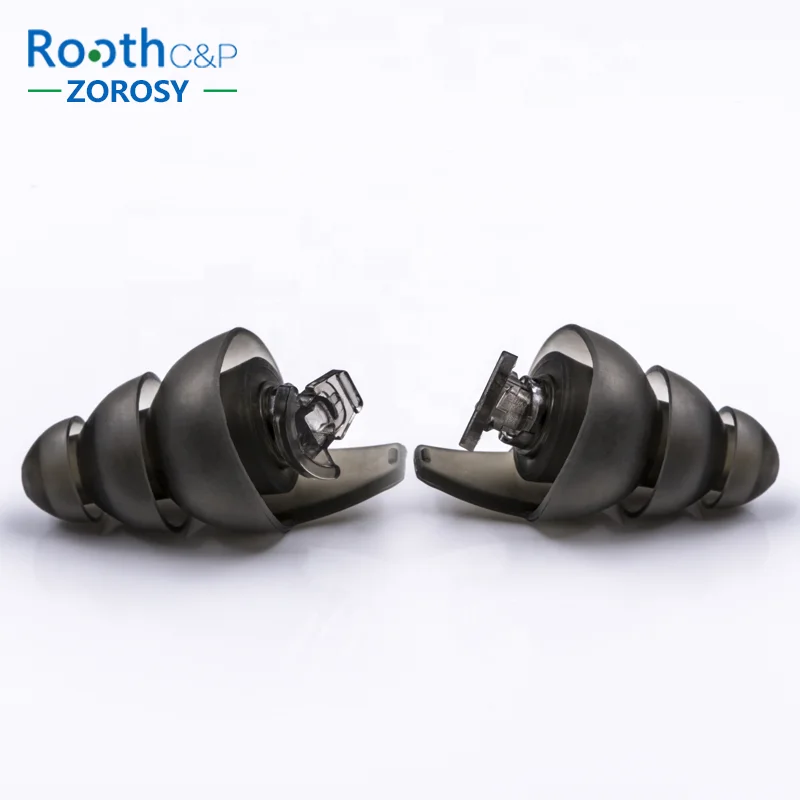 ear plug filter dual switched new material TPE for noise environment