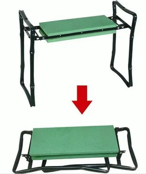 
Garden bench, garden kneeling stool, weeding and planting flower folding stool 
