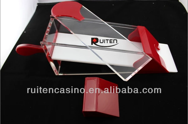 DG RUITEN Casino 8 Deck Acrylic  Luxury Dealer Shoe Baccarat Shoes For Gambling