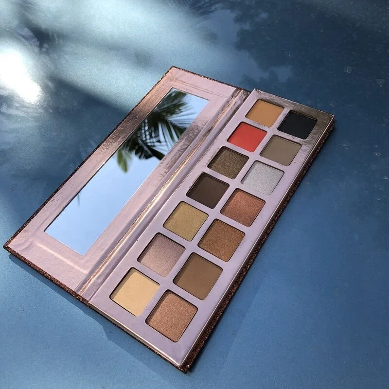 
Factory Wholesale Best Cheap Glitter Makeup Matte and Shimmer Smokey Pigment Eyeshadow 