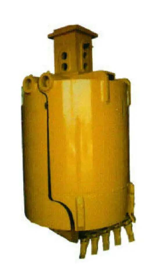 Butterfly bucket with cutting teeth two body open bucket