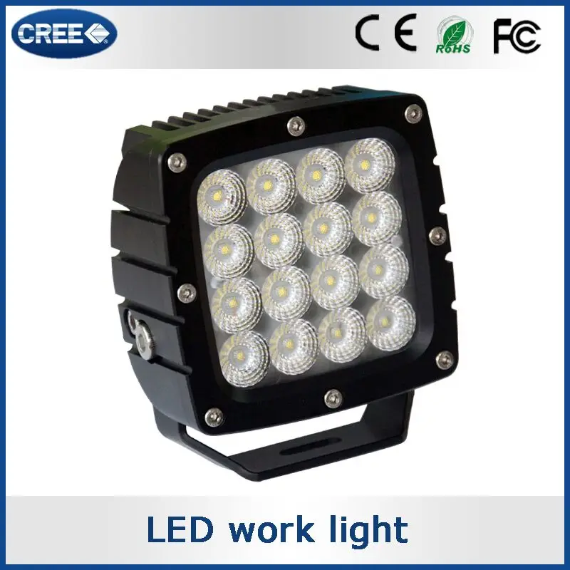 Новейшие тенденции большой куб свет потока 5 дюймов 16 * 5 Вт с кри чип из светодиодов свет работы луч потока