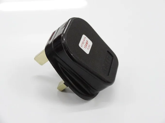 China Supplier 3 square pin extension cords flat plug