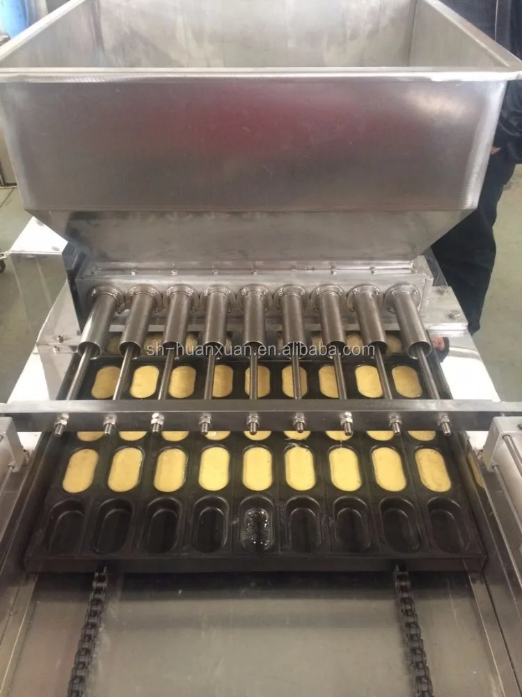 Automatic single head cupcake making machine / cake making machine