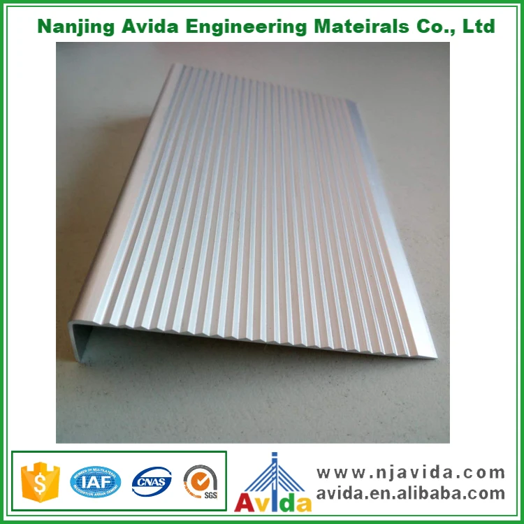 Anti slip Aluminum Stair Nosing