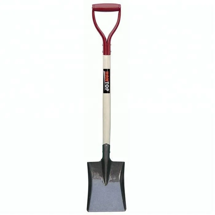 Mini shovel with wooden handle
