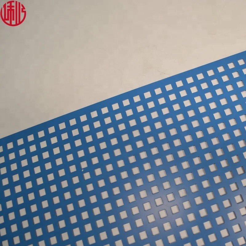 Iron plate perforated metal sheet filter shelving