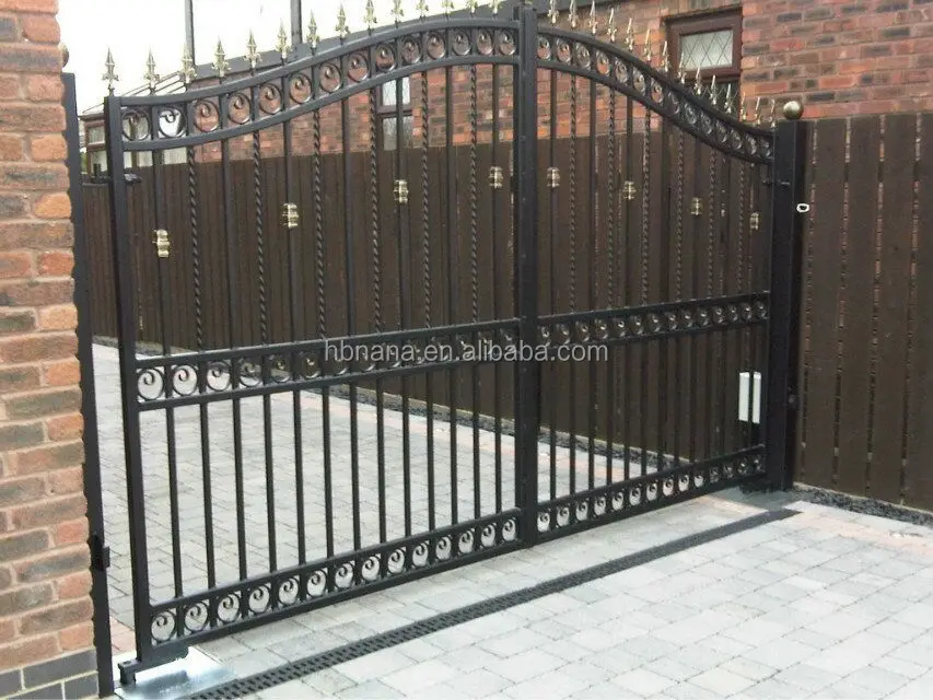 2015 Australia hot sale New Design Cast Iron/ Aluminium/ Stainless Steel Gate Models