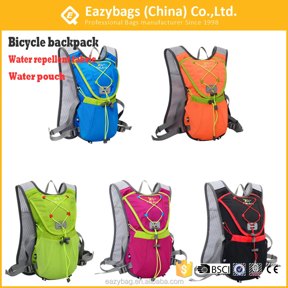 
new design running bag hydration bicycle bag with water pouch 