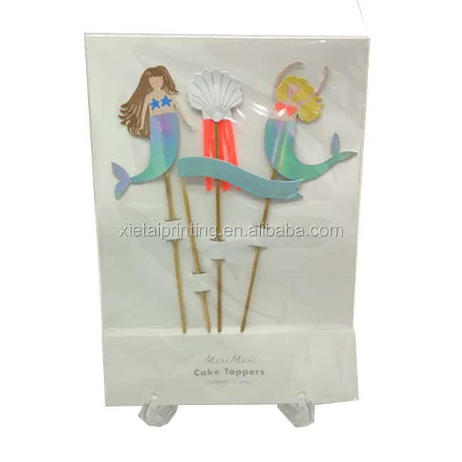 hot sale party cake decoration paper cupcake toppers