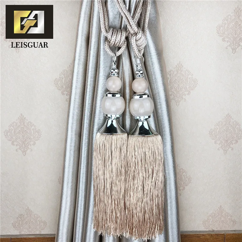 Hot Sale Factory price acrylic beads decorative curtain tassel