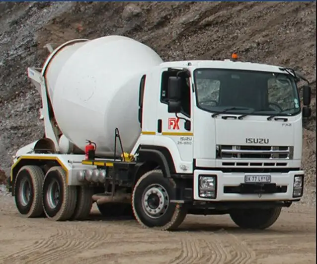 
good quality JAPAN original volume 8 cubic ISUZU 500 concrete mixer truck for sale 