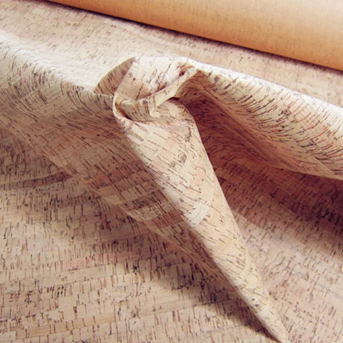 
Shoes Material Cork Cloth Natural Cork Fabric Material 