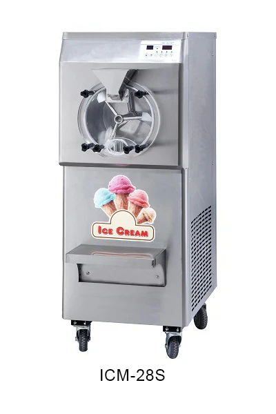 Commercial Italian Hard Ice Cream Making Machine / Hard Ice Cream Machine Batch Freezer for Sale