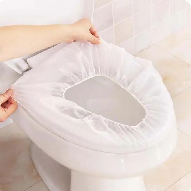 Non-woven toilet pad / toilet soft seat cover