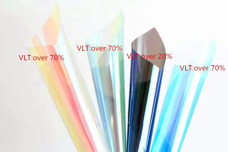 1.52*30m Holographic Rainbow Film Foil For Car Wrap Vinyl