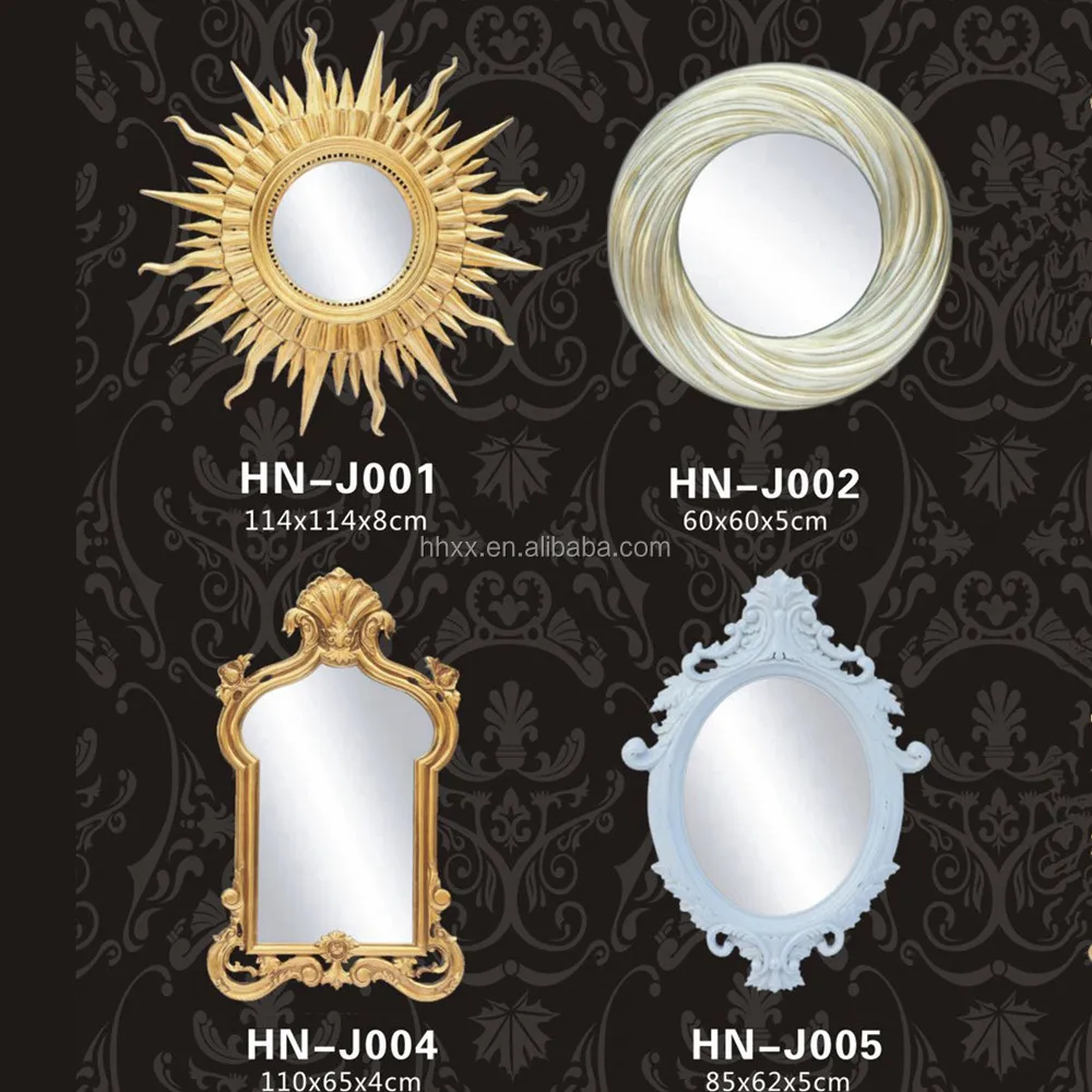 Gold color/European style PU mirror&photo frame