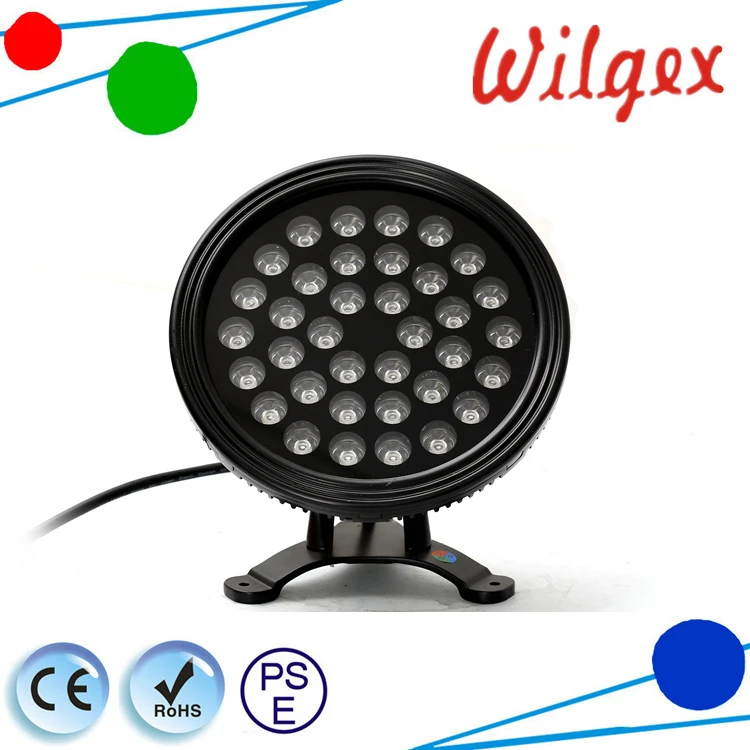 
IP68 waterproof DMX LED RGB led underwater swimming pool light 36W 