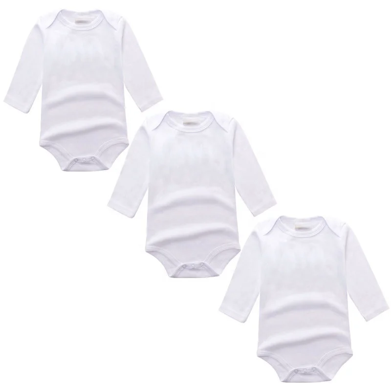 Blank baby clothes 100% organic cotton 0-3 years oem