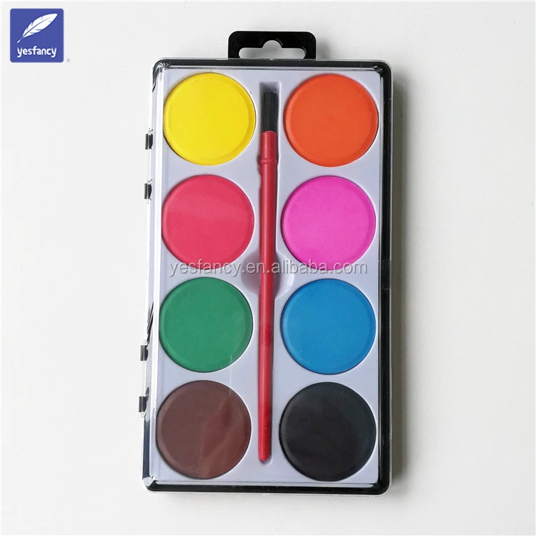 Новый продукт изумительная Акварельная гуашь набор акварельных красок 8