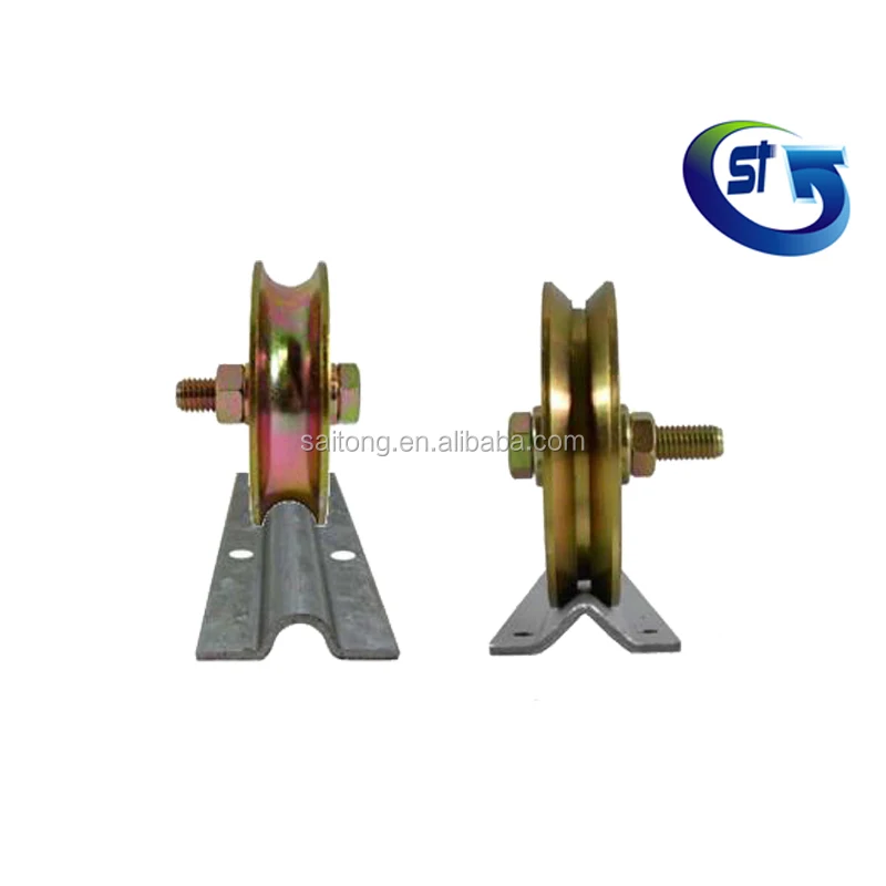 CHINA hot sale Bolt down track , guide rail for sliding gate wheel