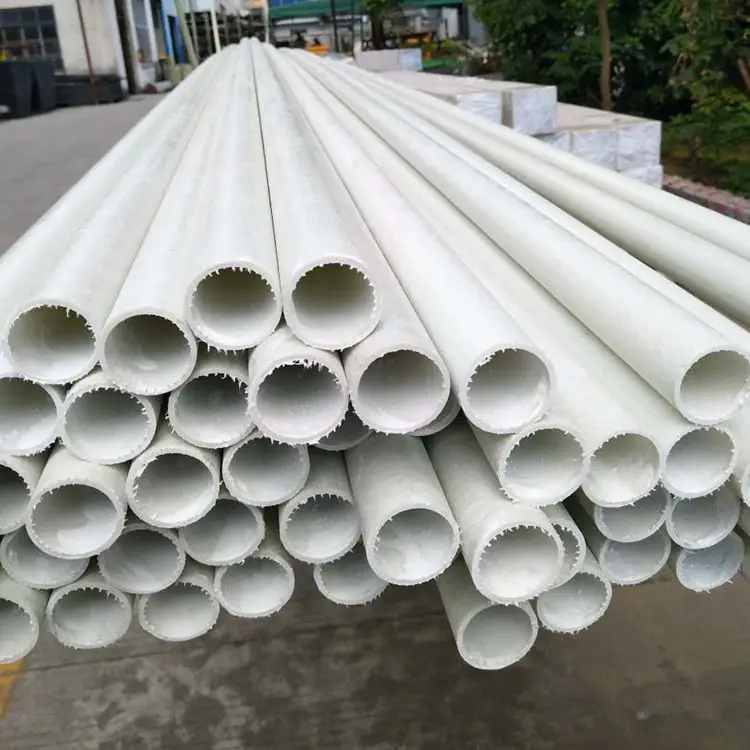 
high strength electrical insulation round fiber glass tube 