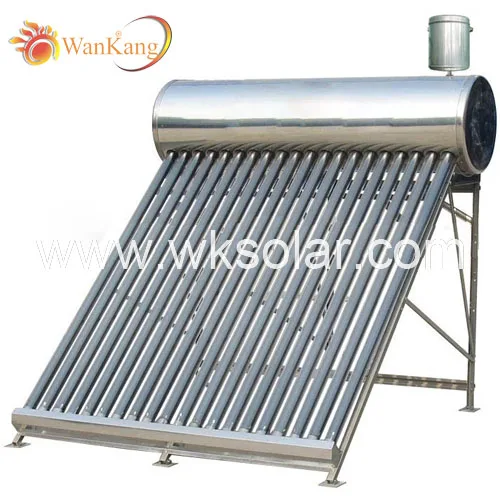 hot selling non pressurized solar water heater , solar hot water heating system, solar water
