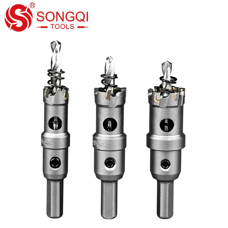 
SONGQI TCT Hole Saw For 5mm Stainless Steel Plate 
