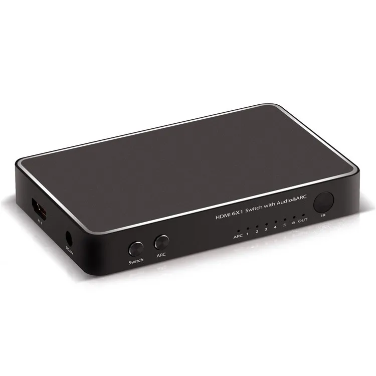 Rocketek Лучшая цена 4 К x 2 К 3D видео 1080 P Переключатель HDMI с поддержкой аудио экстракт функция