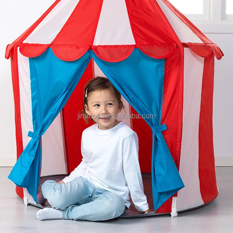 JT052 Colorful Striped Circus Play Tent for Kids Children