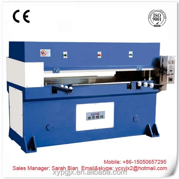 Xyj-3 / 30 40 50 точность четыре колонки гидравлические самолет кожаный ремешок / кожаная подошва резки