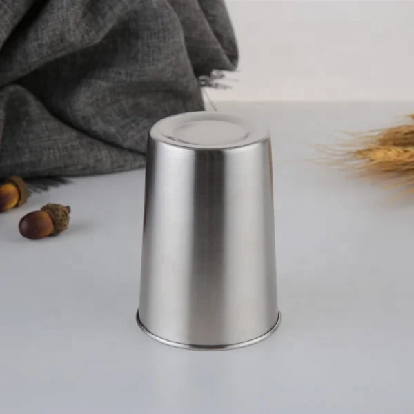 Stocked  Eco-friendly Stainless-Steel Glass Cups For Kids