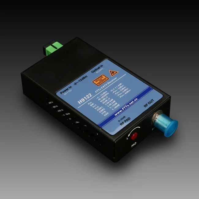 FTTH 47 ~ 1000MHz CATV оптический приемник Мини-узел