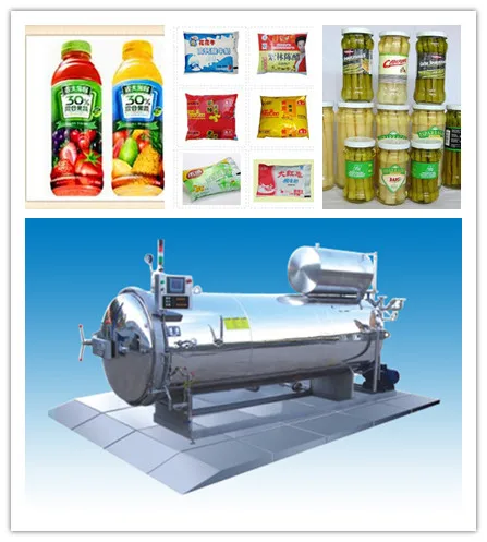 Rotary type Sterilization Vessels For Canned food