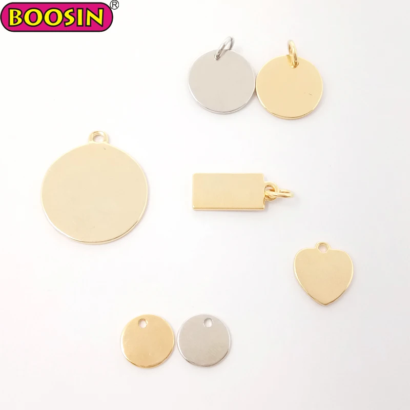 2018 Factory Price Personalized Metal Pendant Charm Custom Logo Tag
