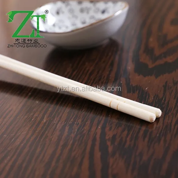 Custom Printed 20cm Disposable Bamboo Chopsticks In Paper Sleeve