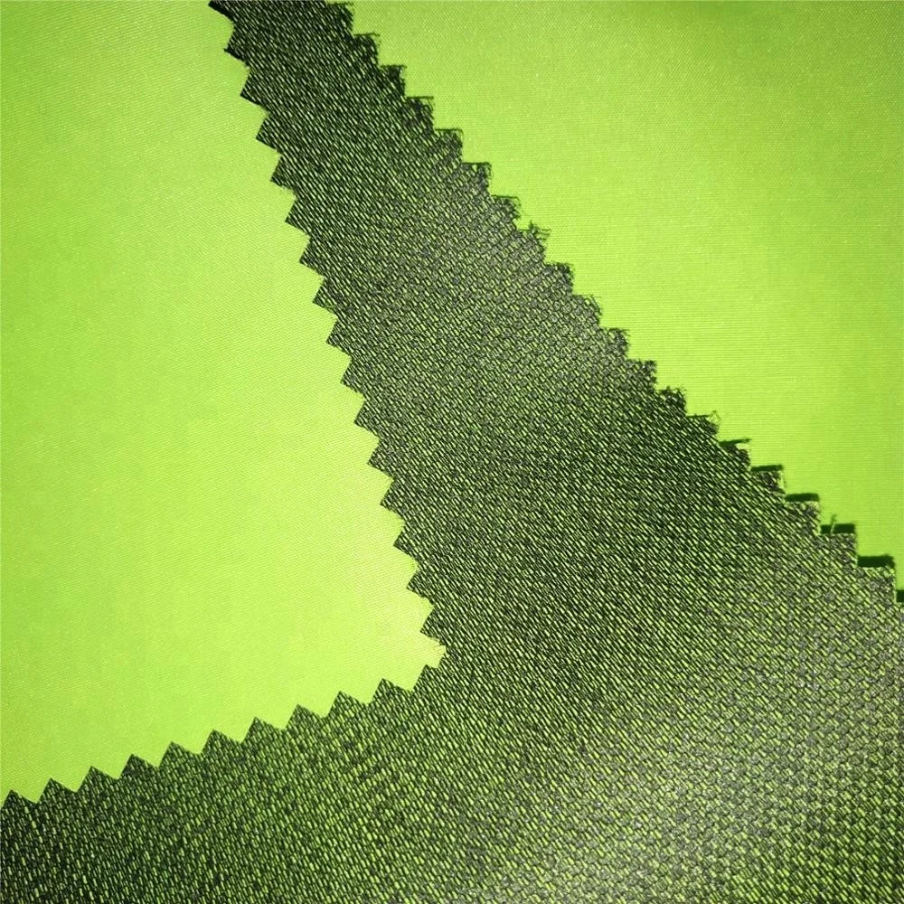 
240T Full- Dull Pongee Compound Knitted Fabric 75D*75D 100%Polyester Waterproof polyester fabric for sports wear 