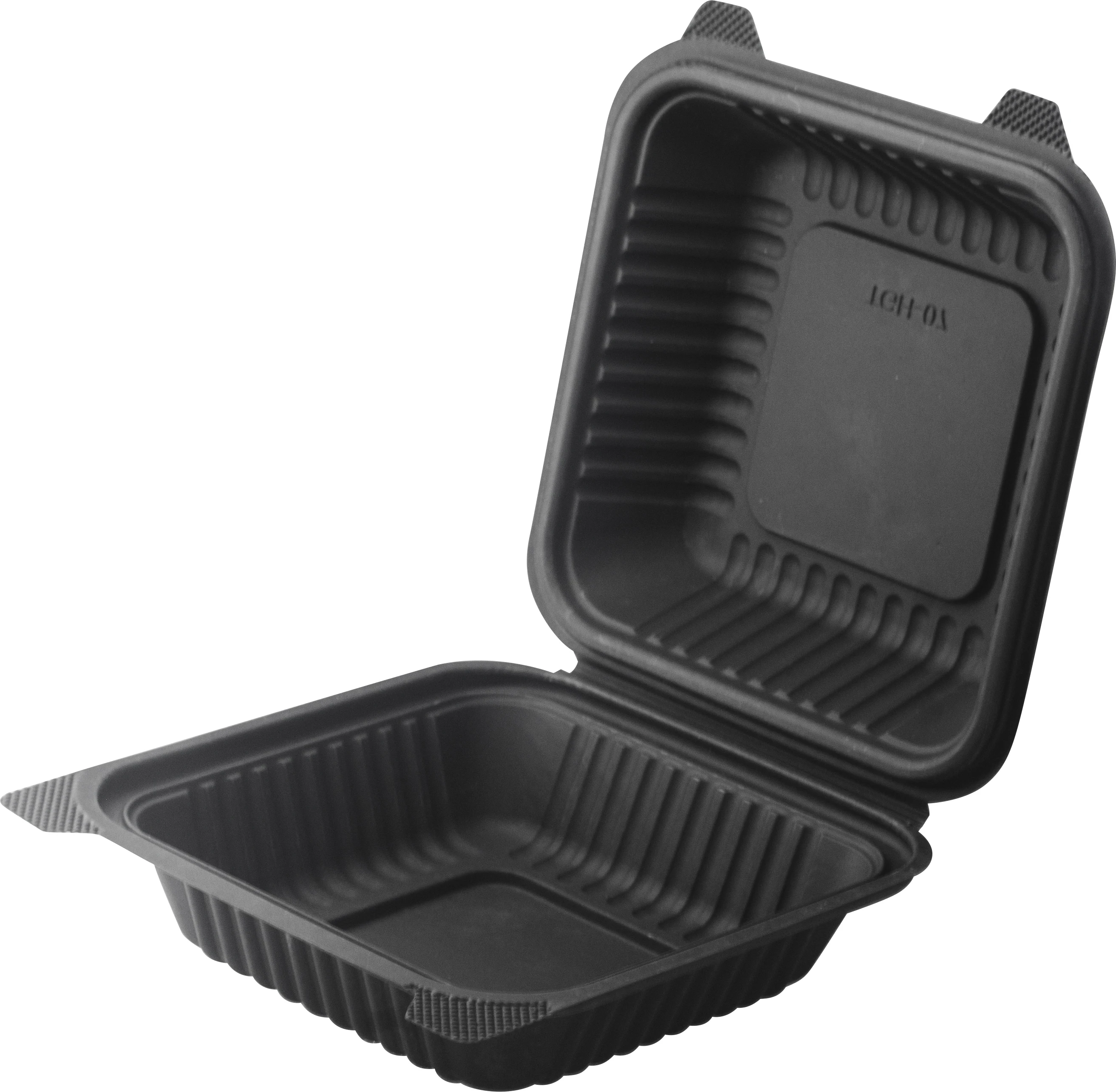 EcoNewLeaf  Disposable Corn Starch Biodegradable Food Packaging Lunch Box Clamshell Take Out Food Container