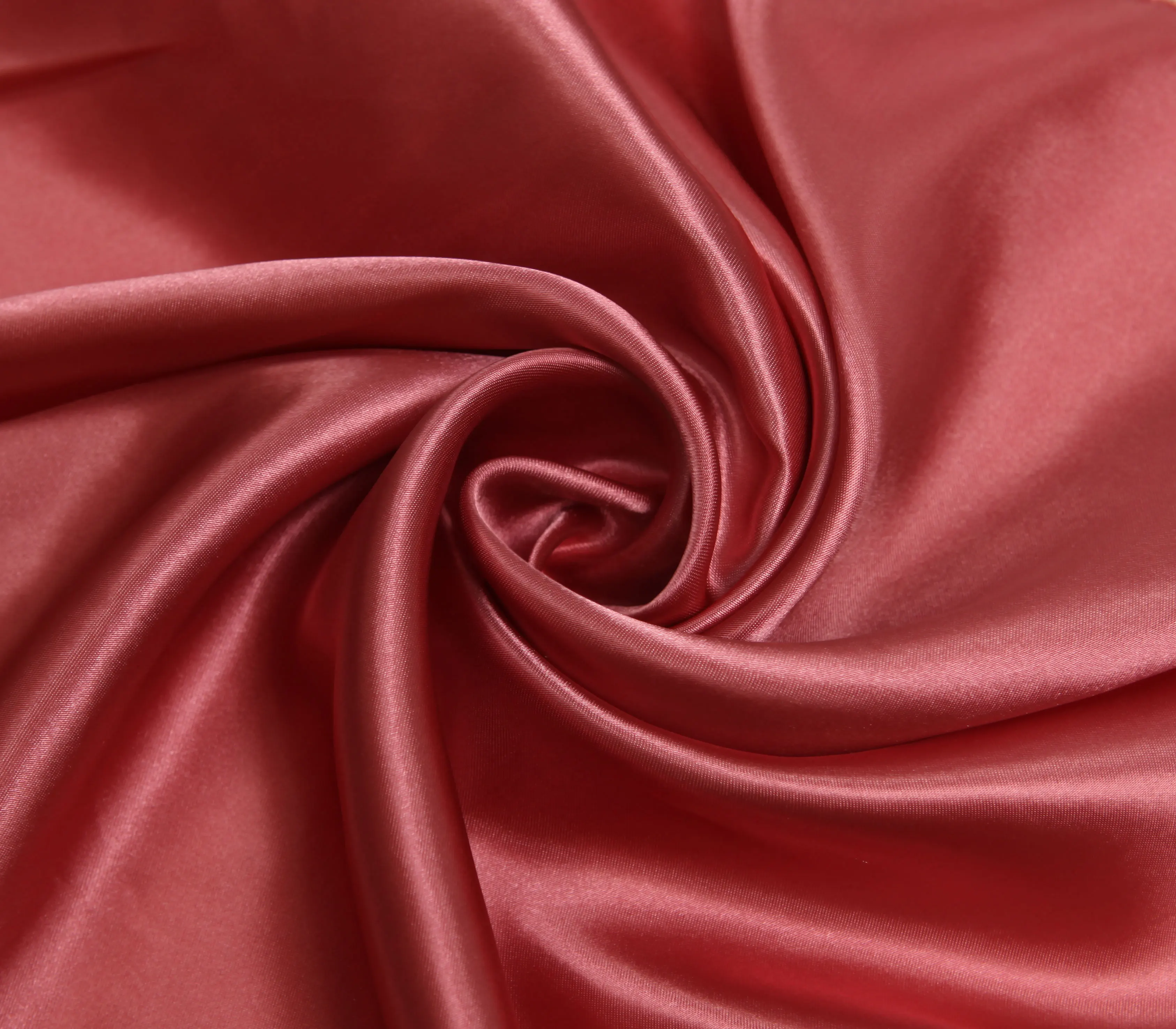 Chinese factory glazed 75D polyester silky dyed satin fabric microfiber fabric in rolls